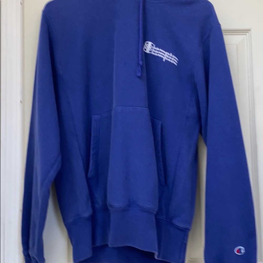 Blue campion hoodie